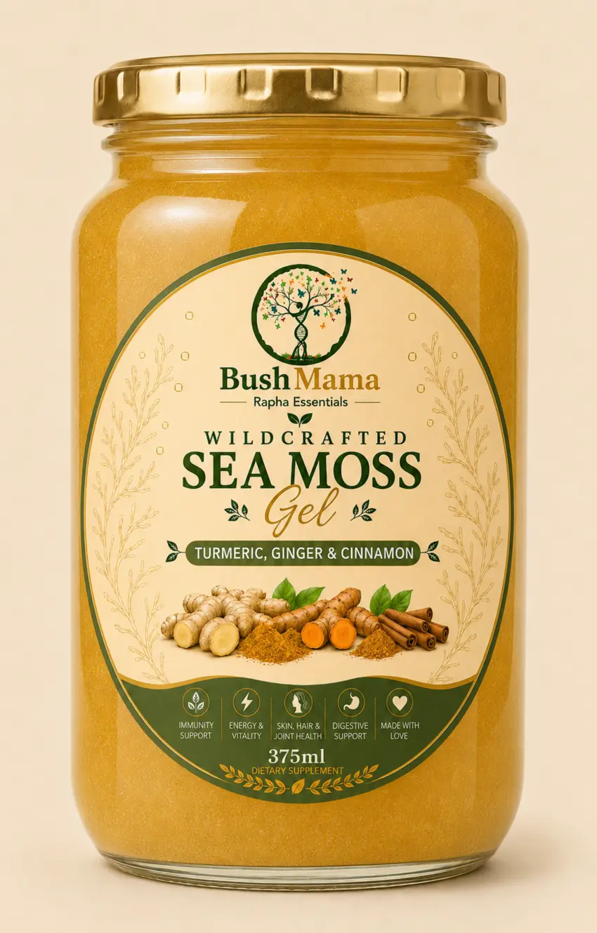 Sea Moss Gel — Ginger, Cinnamon & Turmeric